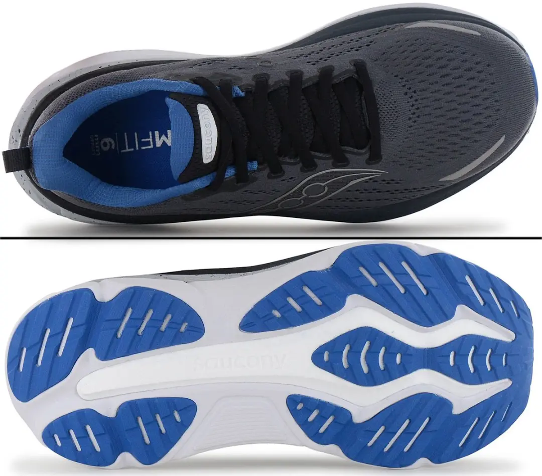 Saucony Hurricane 25 Heren Hardloopschoenen - Grijs - EU 40.5