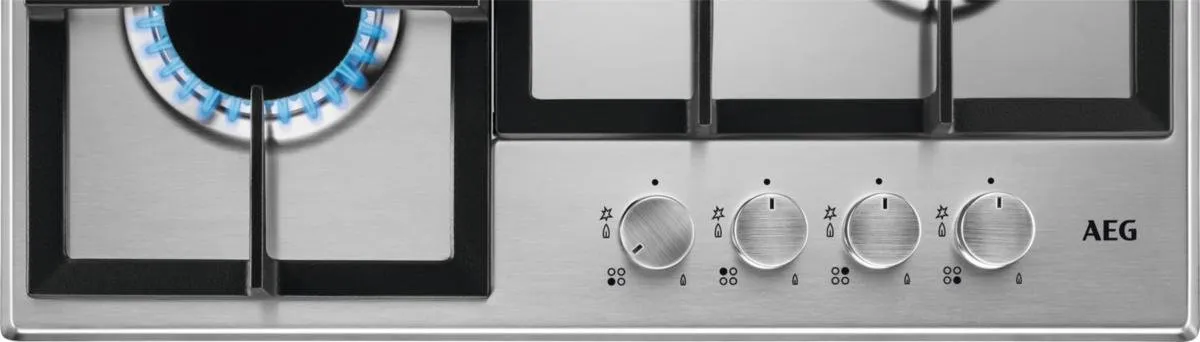 AEG HGB64200SM - Slim Line - Inbouw gaskookplaat