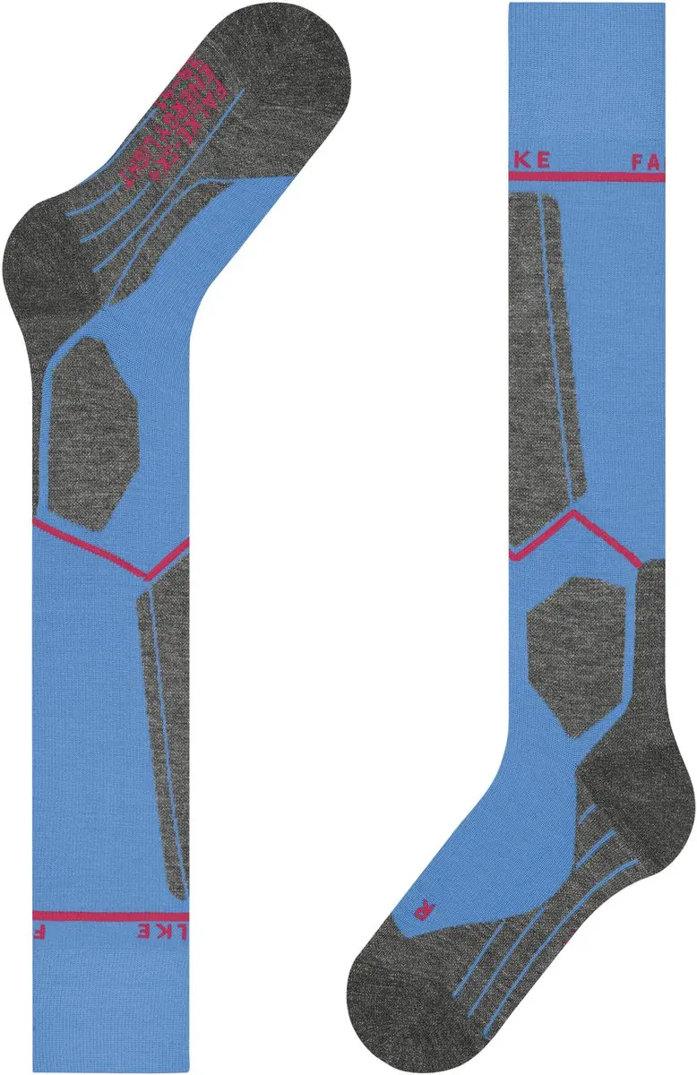 Falke SK4 Compressie Skisokken Dames - 35/36 - Grijs - afbeelding 6 van 6