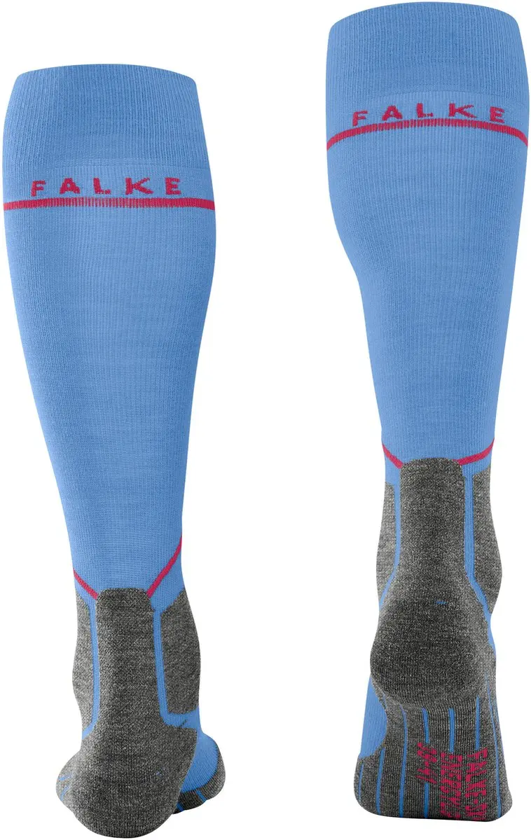 Falke SK4 Compressie Skisokken Dames - 35/36 - Grijs