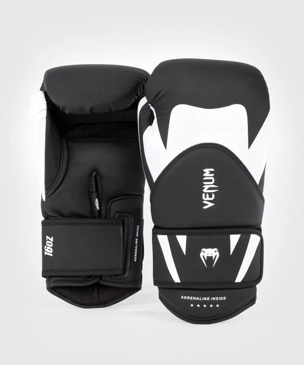 Venum Challenger 4.0 Bokshandschoenen 16oz - Zwart/Wit