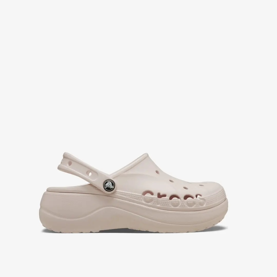 Crocs Baya Platform Clog 37-38 - Barely Pink