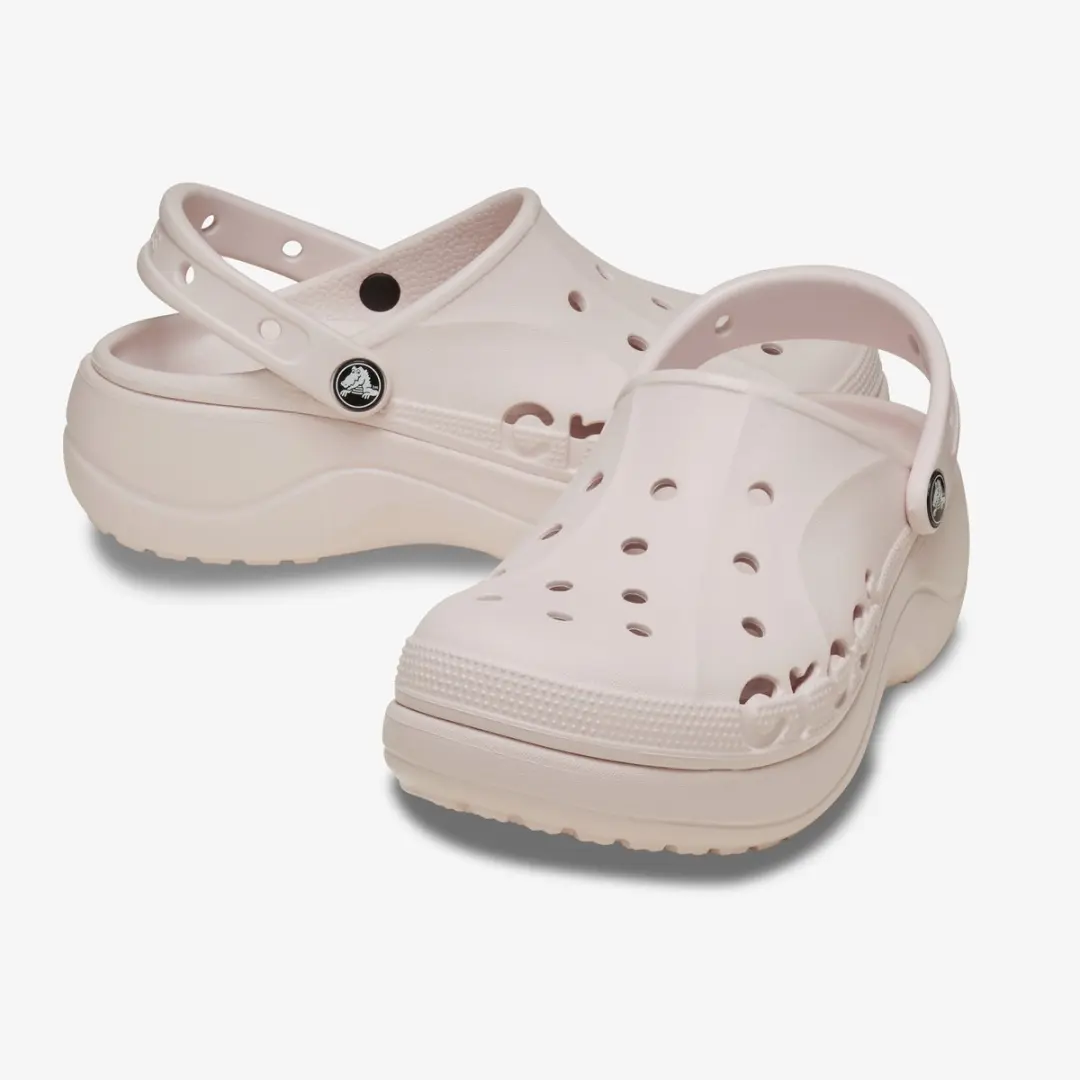 Crocs Baya Platform Clog 37-38 - Barely Pink