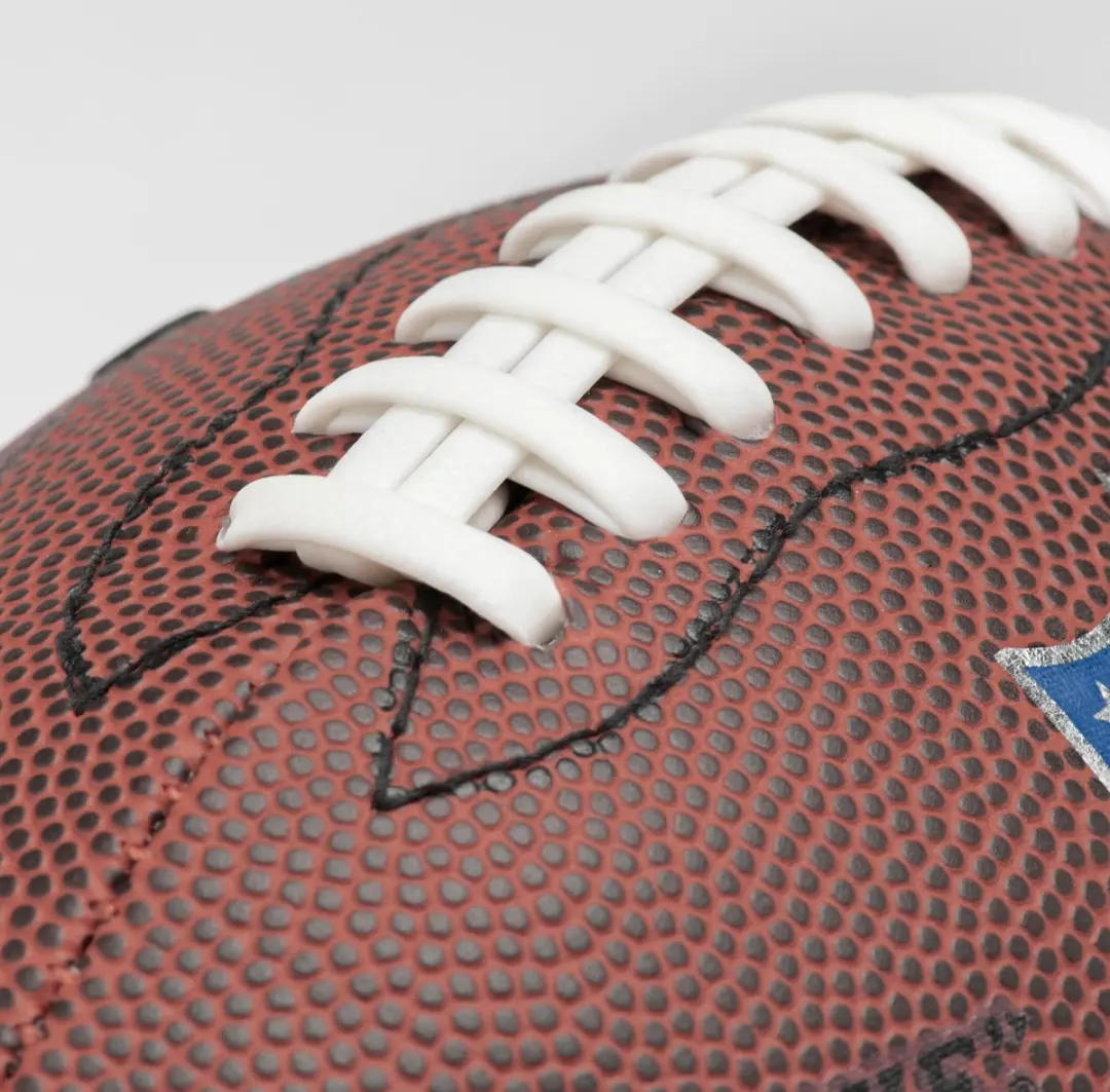 Wilson NFL The Duke Mini American Football - Bruin/Zilver