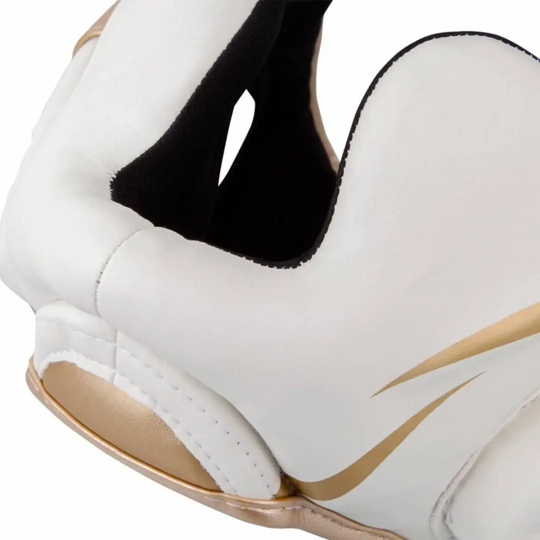 Venum Elite Headgear - One Size - Wit/Goud