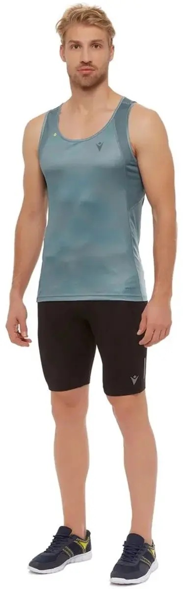 Macron Running Chad Korte Broek S - Zwart
