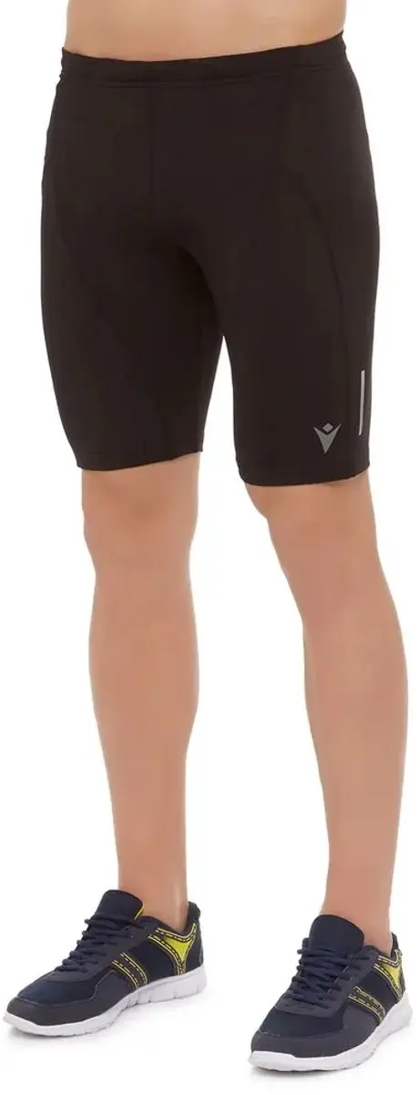 Macron Running Chad Korte Broek S - Zwart