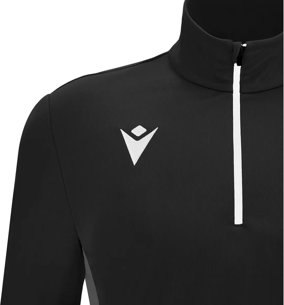 Macron Victory Piave Ziptop Heren - S - Wit/Zwart