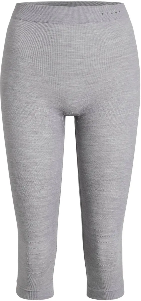 Falke Wool-Tech Light 3/4 Dames Ondergoed - XS - Grijs