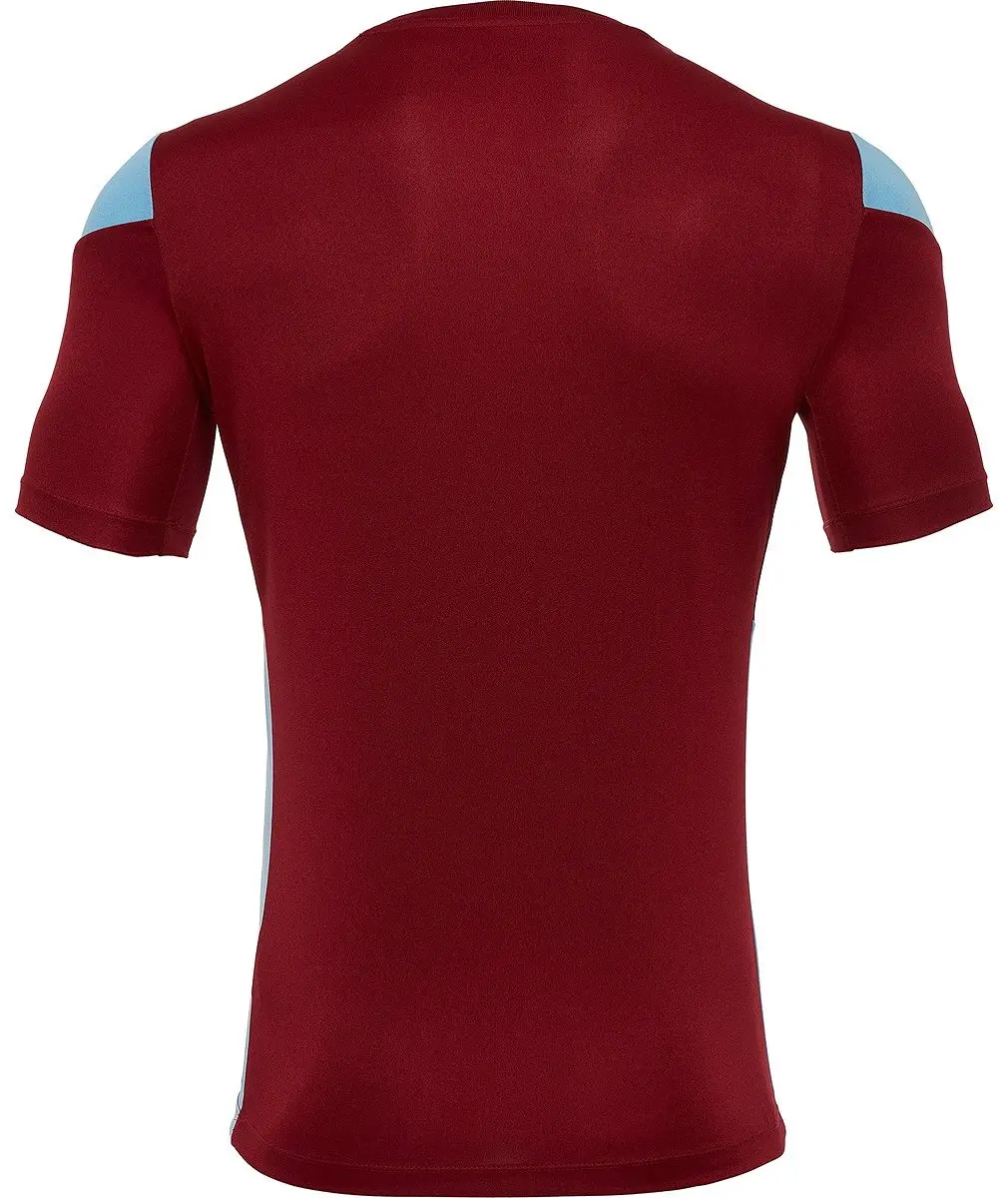 Macron Polis Shirt Korte Mouw Heren - Bordeaux