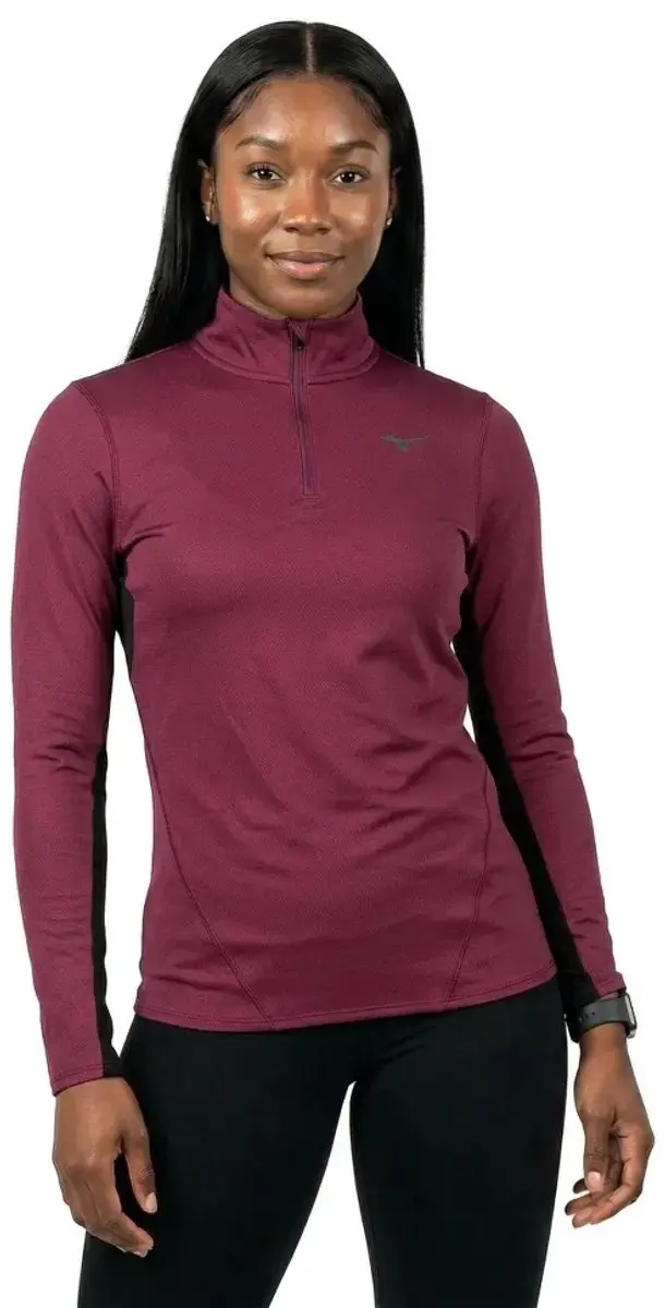 Mizuno Tech Thermal Charge T-shirt - Paars S