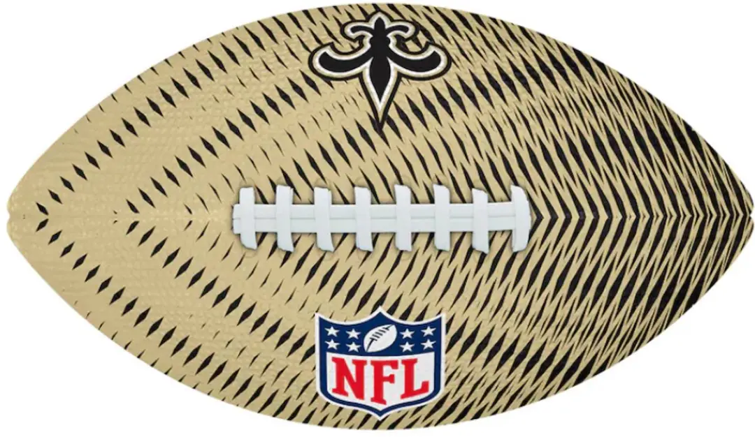 Wilson NFL Team Tailgate Football Junior - Saints