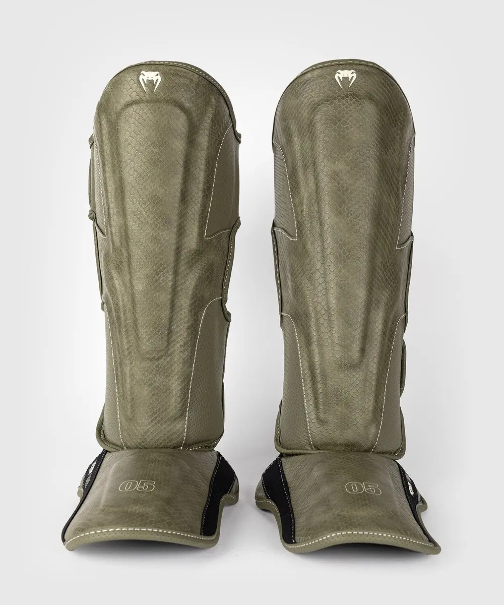 Venum Impact Evo Scales Kickboks Scheenbeschermers - M - Army Green