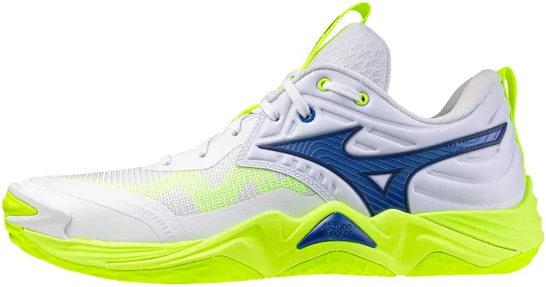 Mizuno Wave Momentum Elite Indoor Sportschoenen 41 - Wit/Zwart/Rood