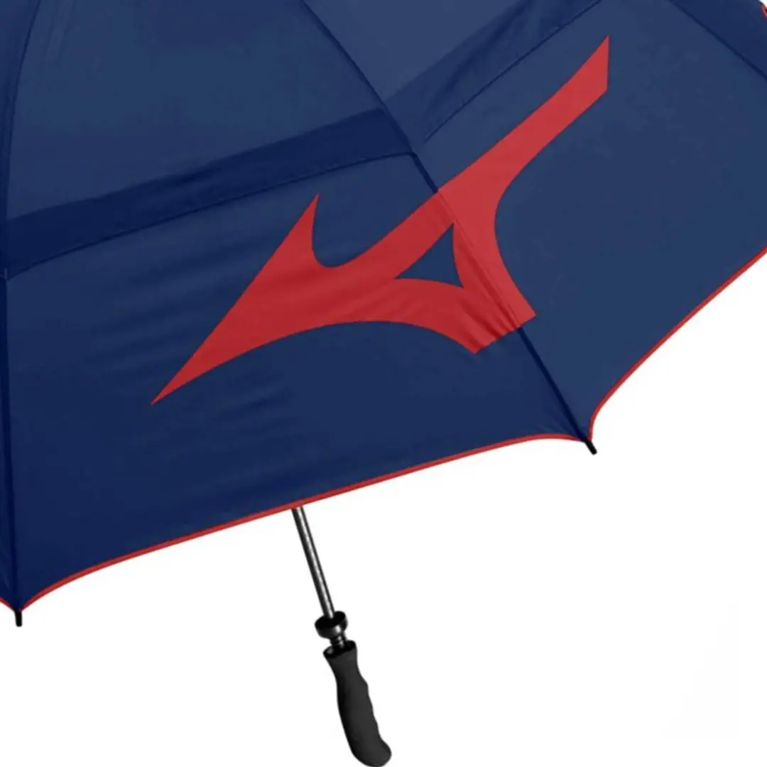 Mizuno Tour 55 Golfparaplu - Blauw Rood