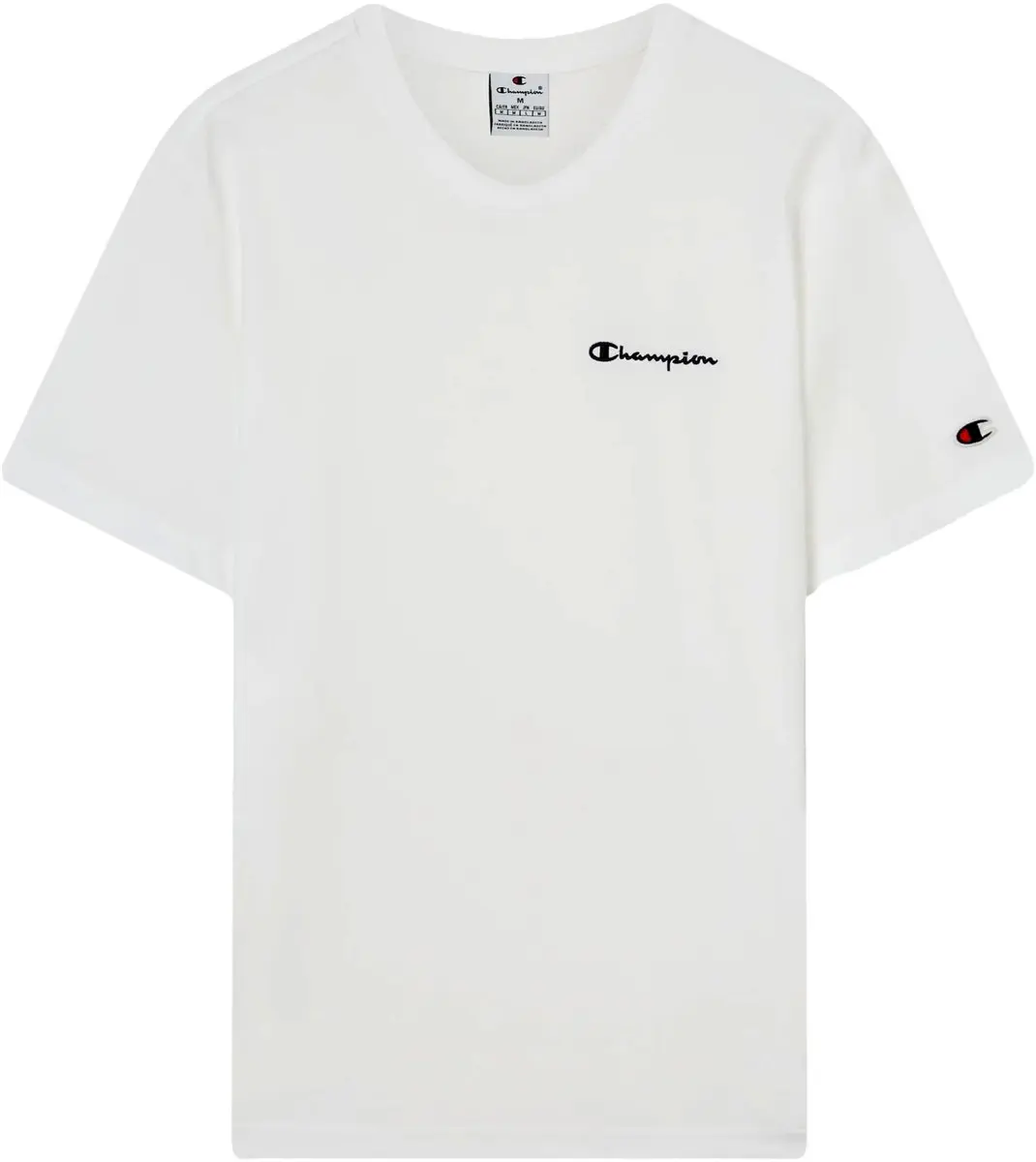 Champion Heren Sportshirt Katoen S - Wit