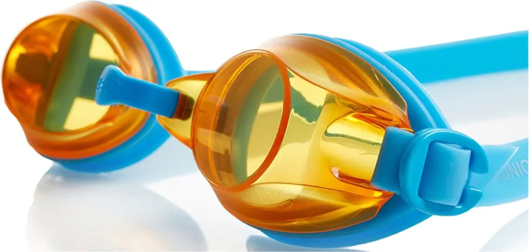 Speedo Jet Junior Zwembril - Blauw/Oranje