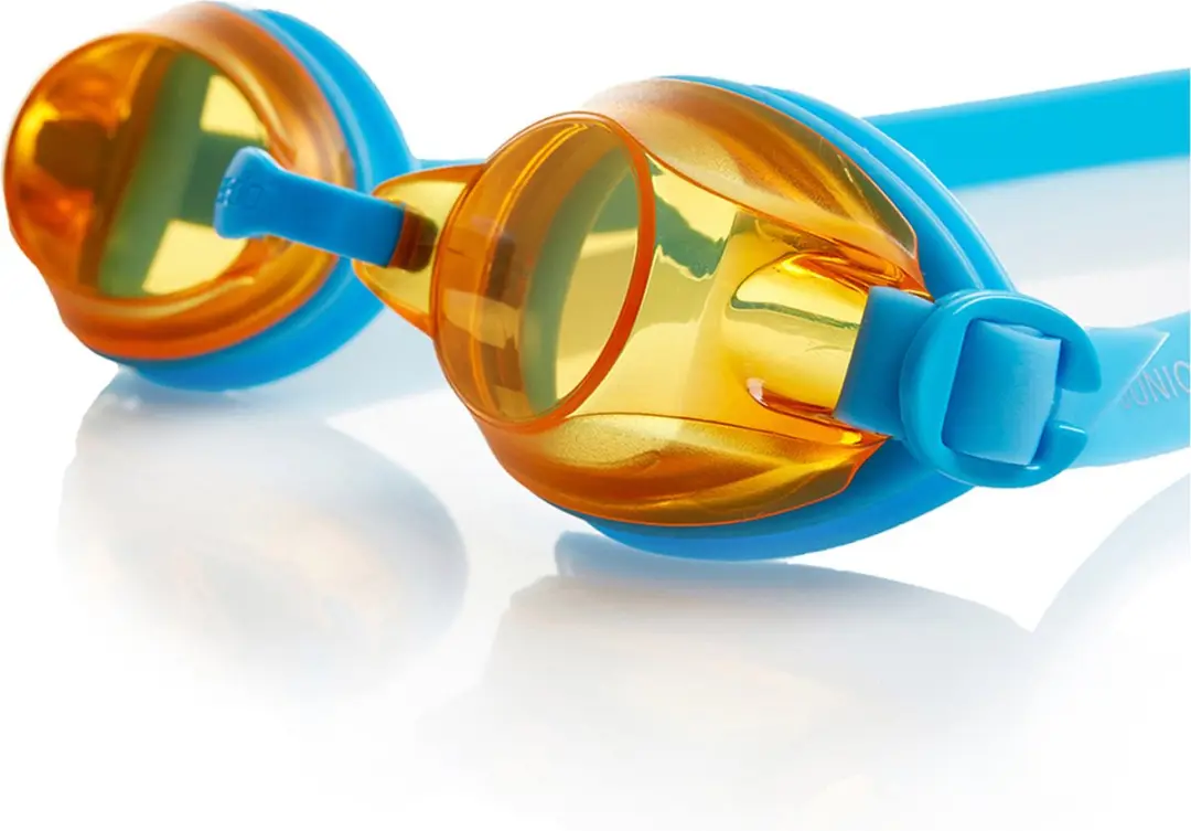 Speedo Jet Junior Zwembril - Blauw/Oranje