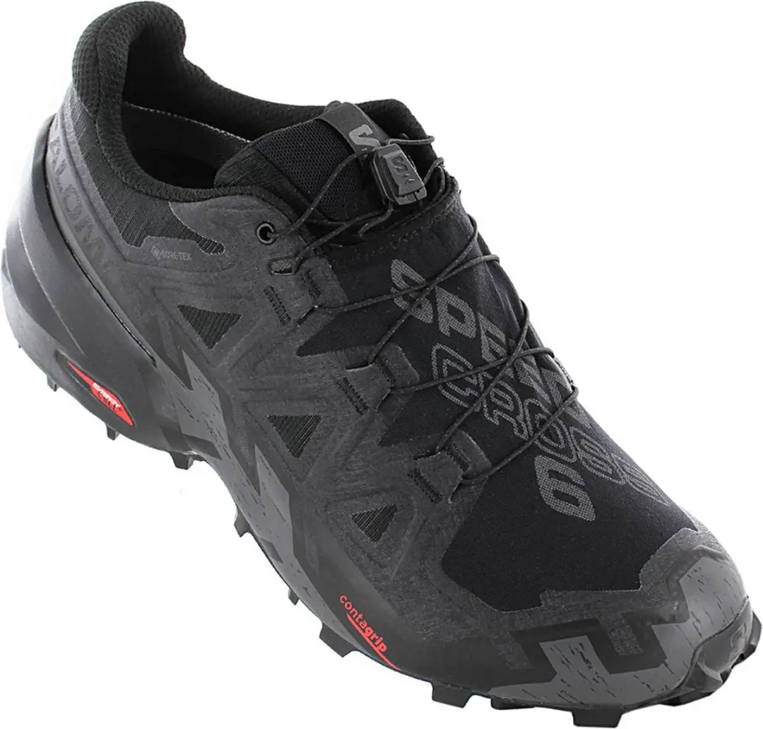 Salomon Speedcross 6 GTX Heren Trailschoenen - Zwart - Maat 45 1/3