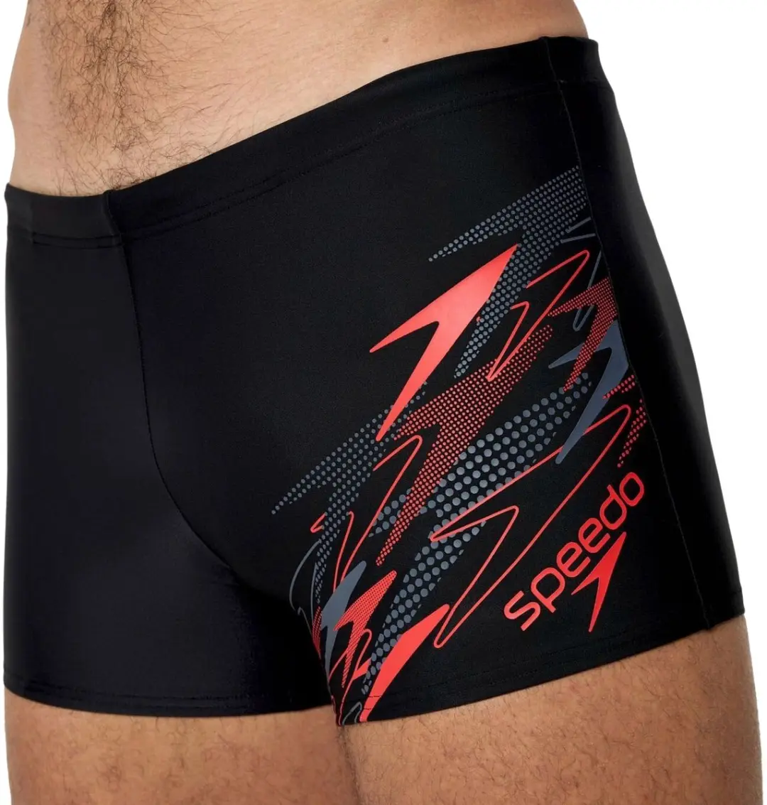 Speedo Medley Logo Aquashort Heren - XXL - Blauw/Rood