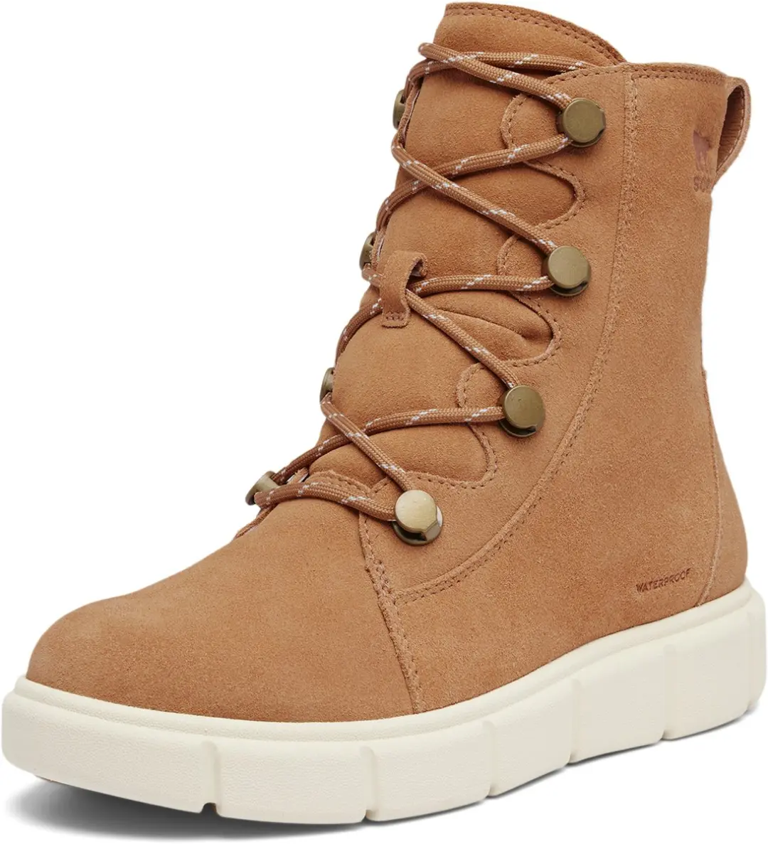 Sorel Explorer III Joan WP Outdoorlaarzen - Tawny Buff/Chalk - Maat 37