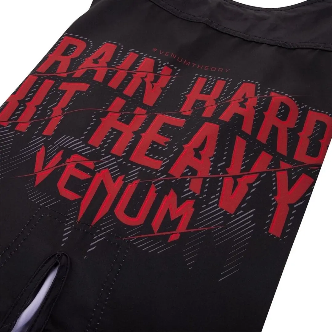 Venum Fightshorts Short - XS - Zwart Rood