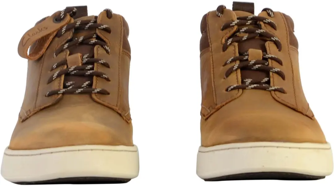 Clarks Scene Zip Leren Enkellaarsjes 37 - Bruin