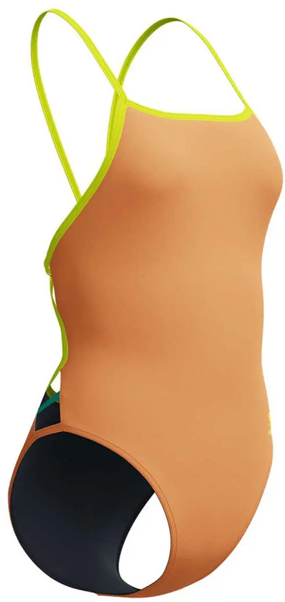 Speedo FL Solid Tri Back Zwemkleding 32 - Oranje
