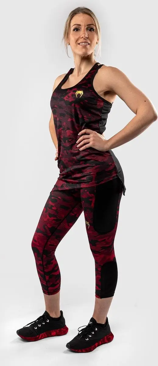 Venum Defender 2.0 Dames Tank Top - XL - Zwart/Rood