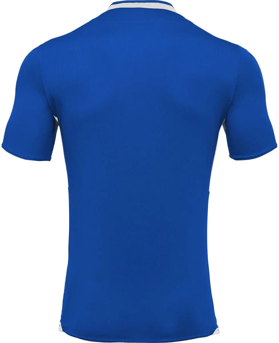 Macron Kimah Shirt Korte Mouw Kinderen 140 - Royal/Wit