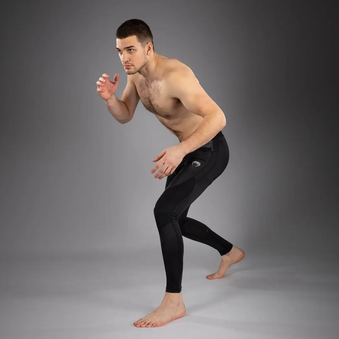 Venum G-Fit Sportlegging XXL - Zwart Antraciet Grijs