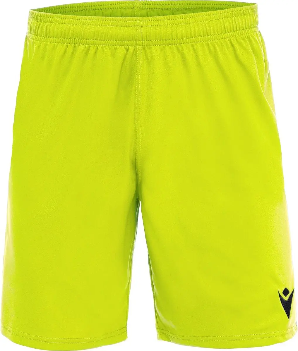Macron Mesa Hero Short Kinderen 140 - Fluogeel