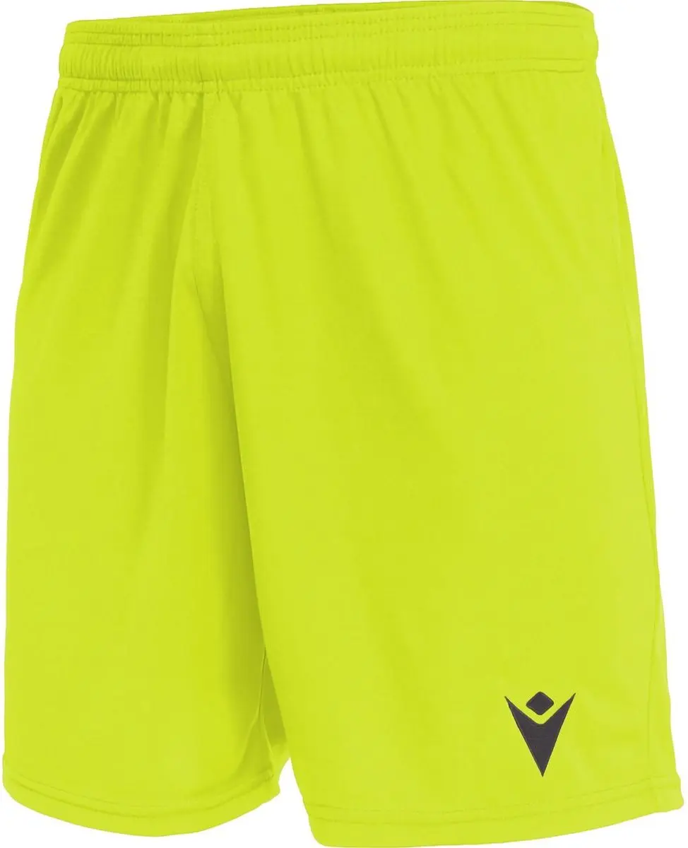 Macron Mesa Hero Short Kinderen 140 - Fluogeel