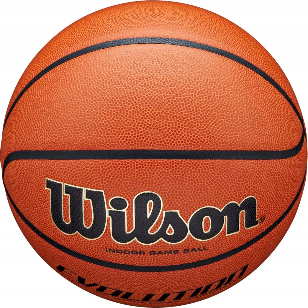 Wilson Evolution Basketbal Maat 7 - Indoor Wedstrijdbal - Oranje