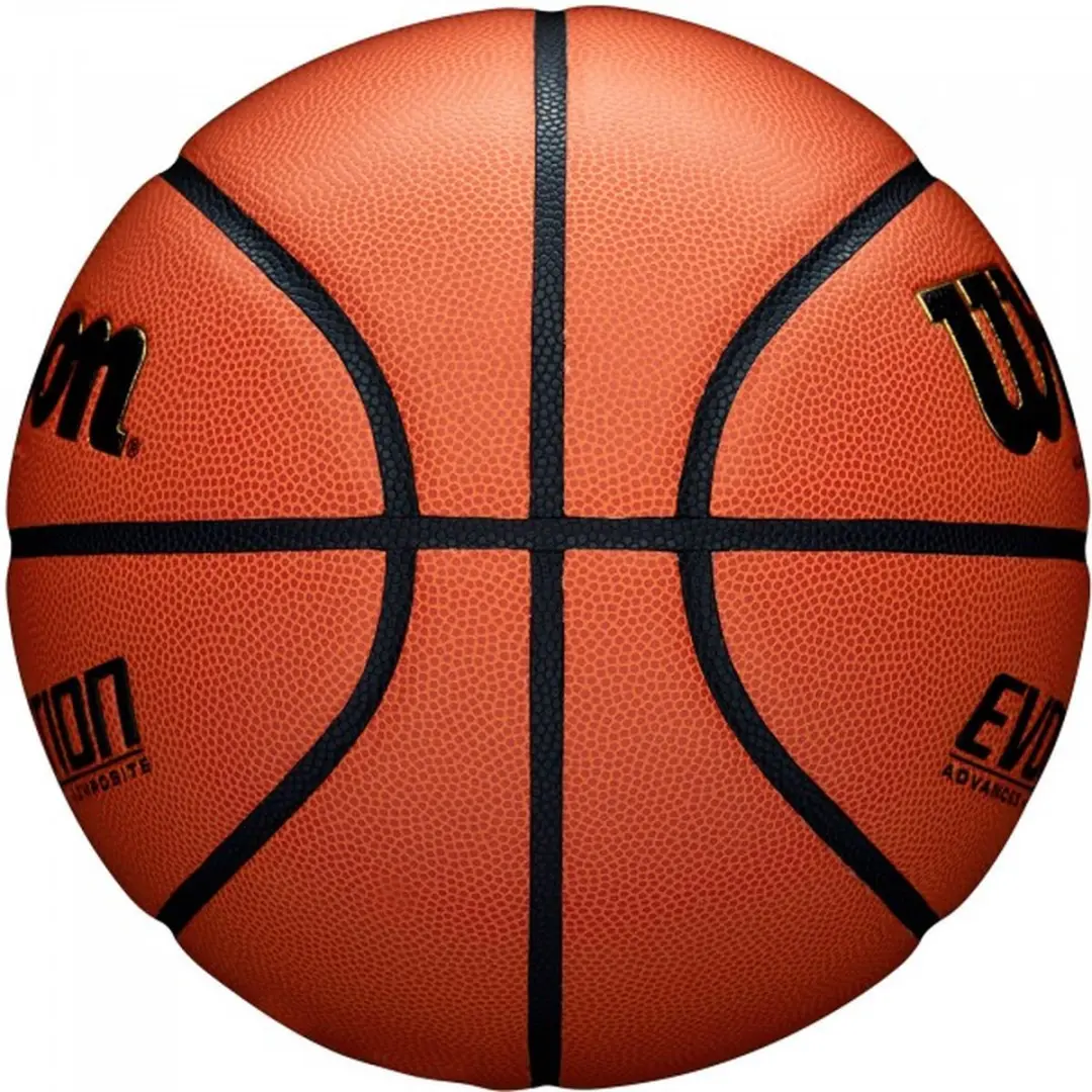 Wilson Evolution Basketbal Maat 7 - Indoor Wedstrijdbal - Oranje