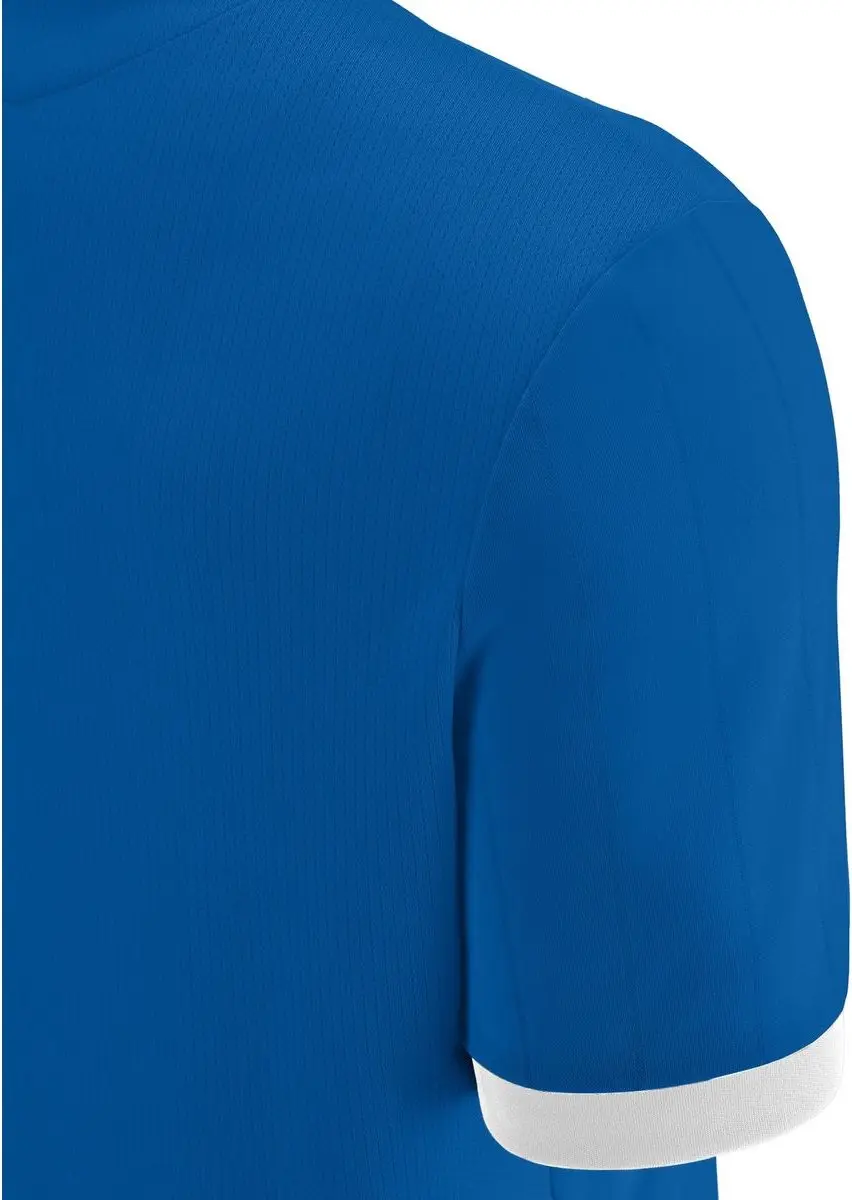 Macron Halley Shirt Korte Mouw Kinderen 146/152 - Royal