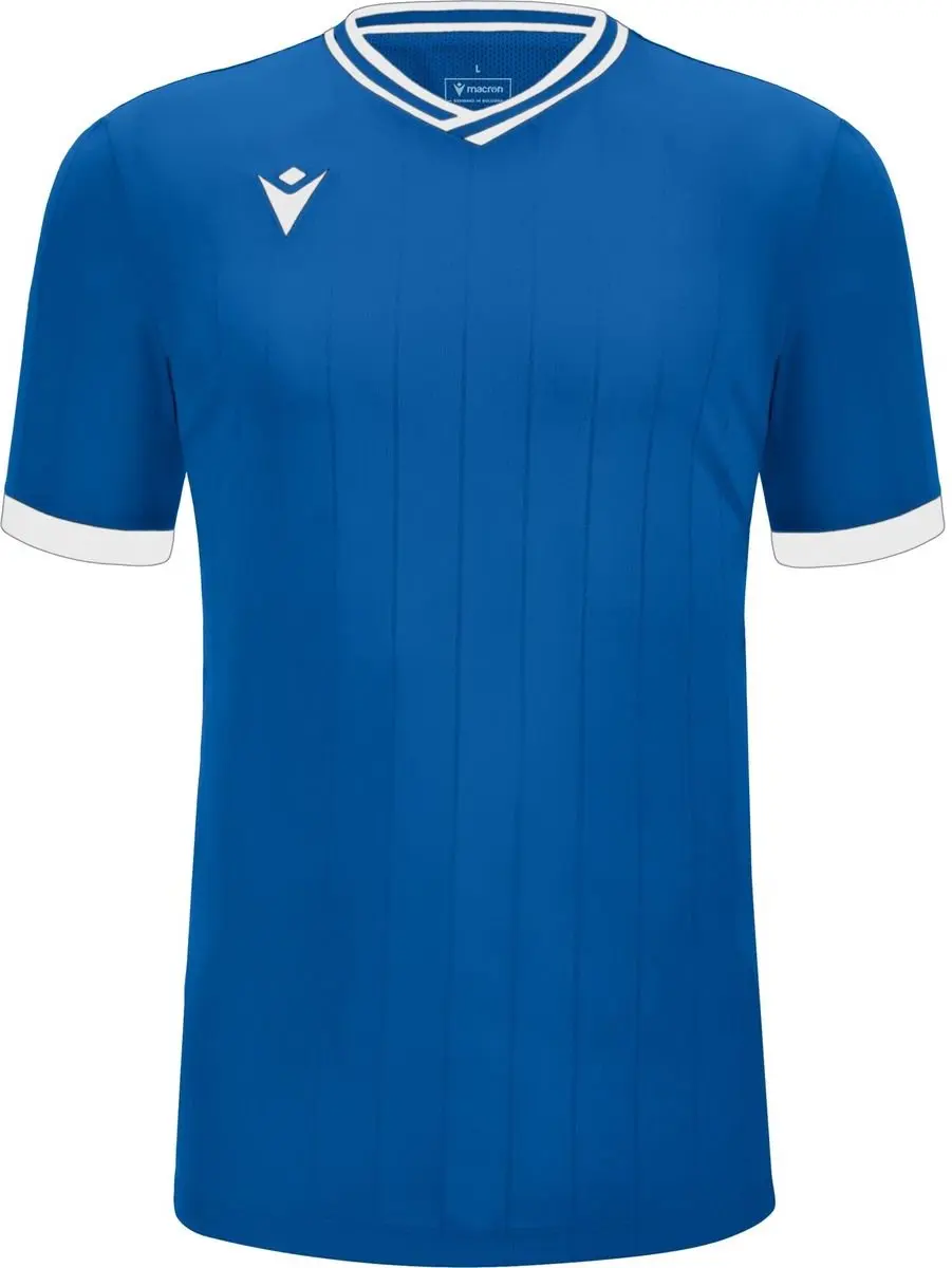 Macron Halley Shirt Korte Mouw Kinderen 146/152 - Royal
