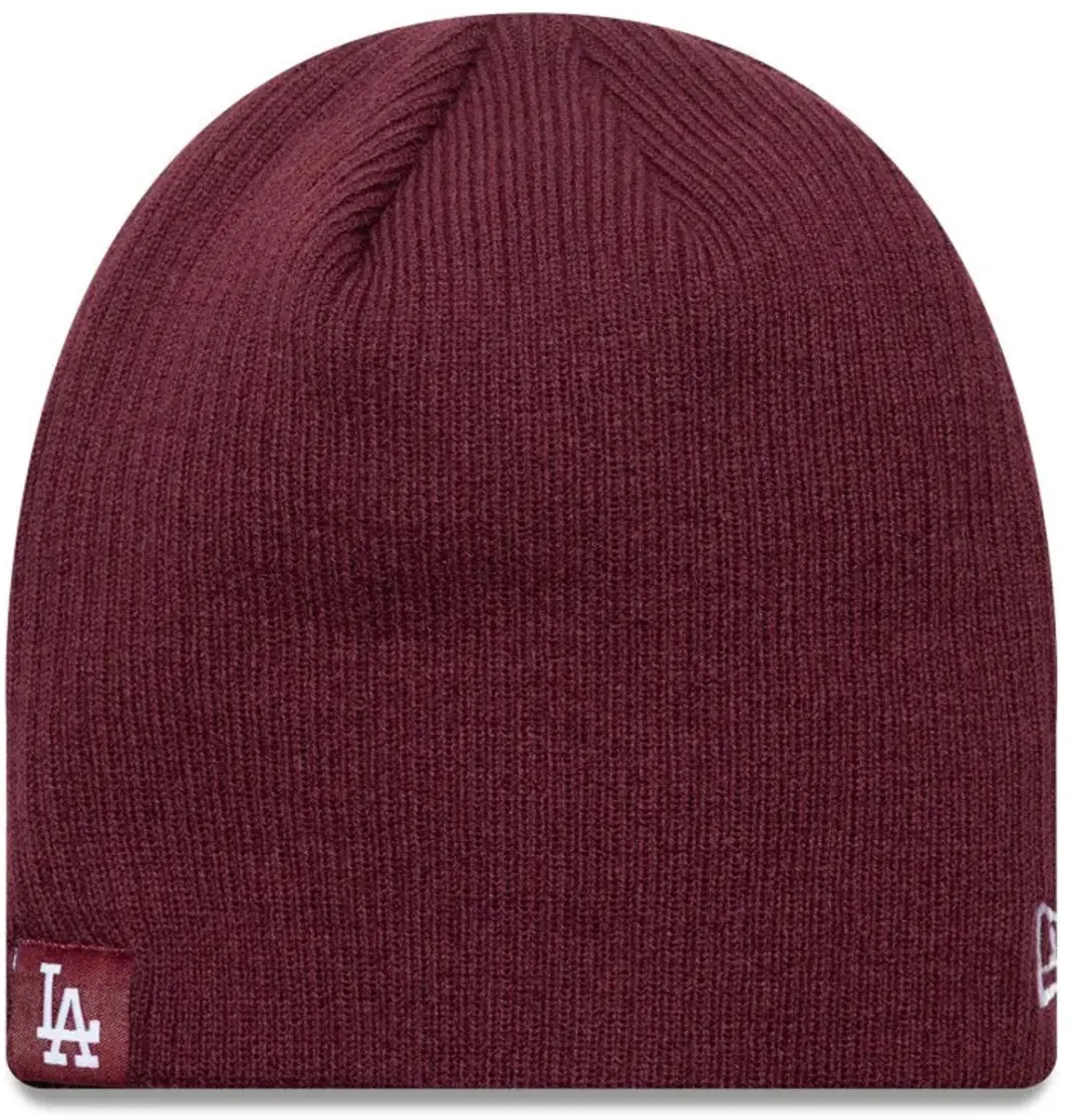 New Era MLB Essential Skully La Dodgers Muts - Dark Red