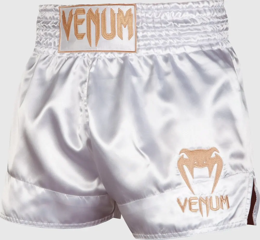 Venum Muay Thai Short Classic Wit/Goud
