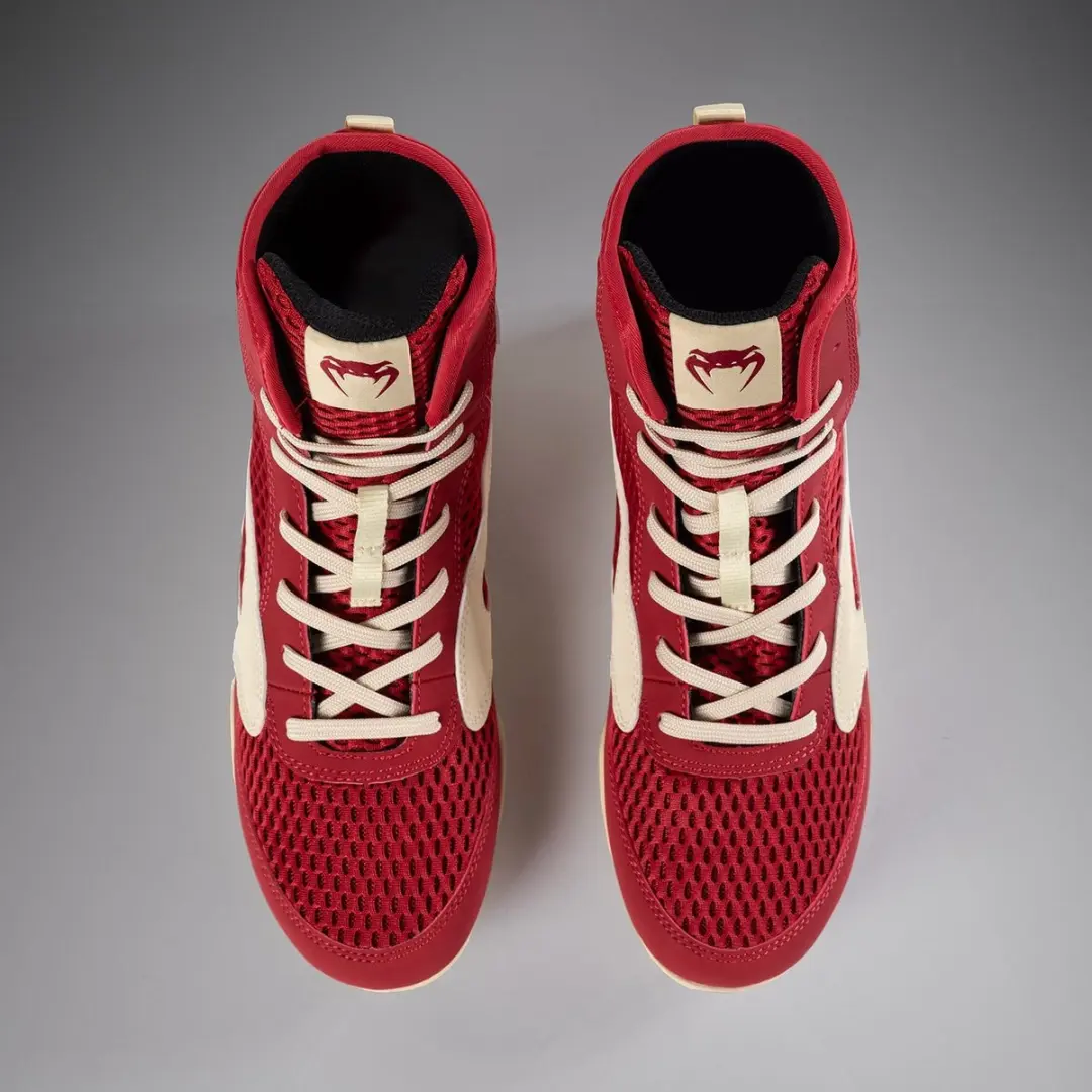 Venum Contender Boksschoenen 37.5 - Ruby Rood Ivory