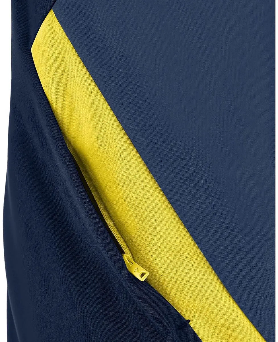 Macron Victory Raijin Polyestervest Heren XL - Navy/Geel