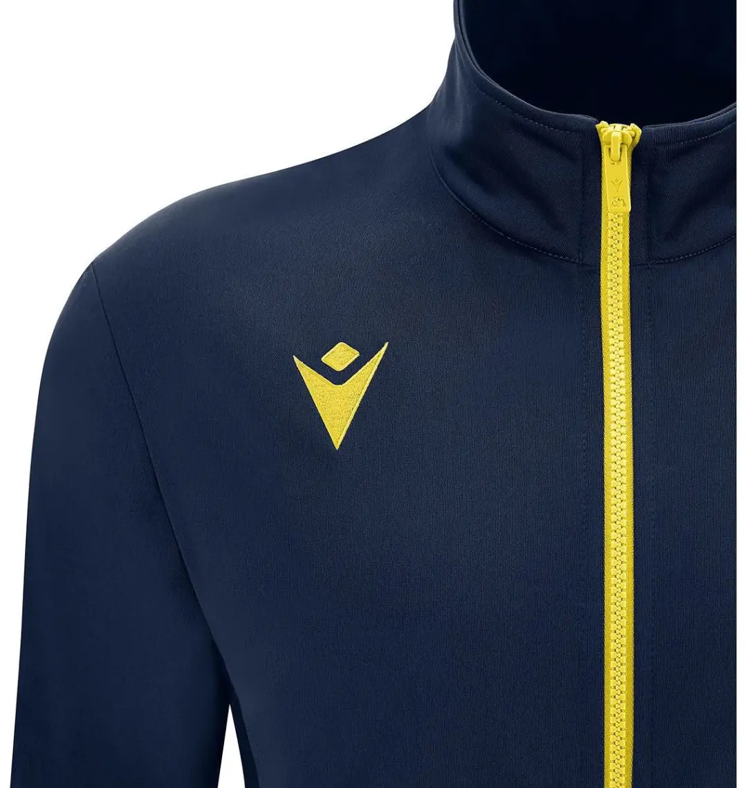 Macron Victory Raijin Polyestervest Heren XL - Navy/Geel