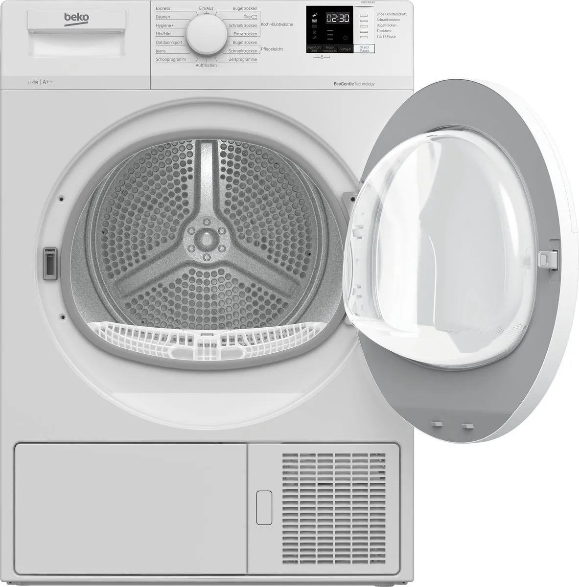 Beko DHC742GXS Wasdroger 7 kg - Wit