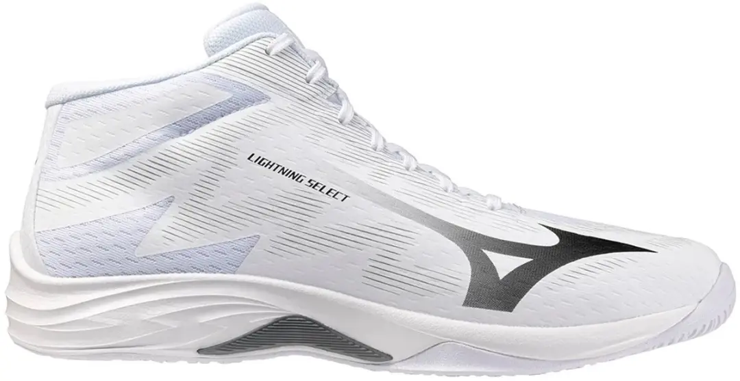 Mizuno Lightning Select Mid Indoor Sportschoenen 38.5 - Wit