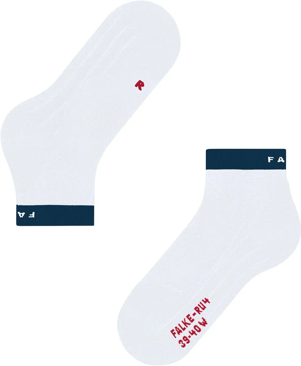 Falke RU4 Short Heren Hardloopsokken - Wit - Maat 39-41