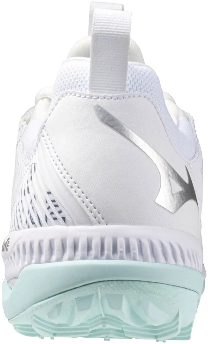 Mizuno Wave Panthera 2 Sportschoenen - Maat 42 - Wit/Lichtgroen/Zilver/Zwart