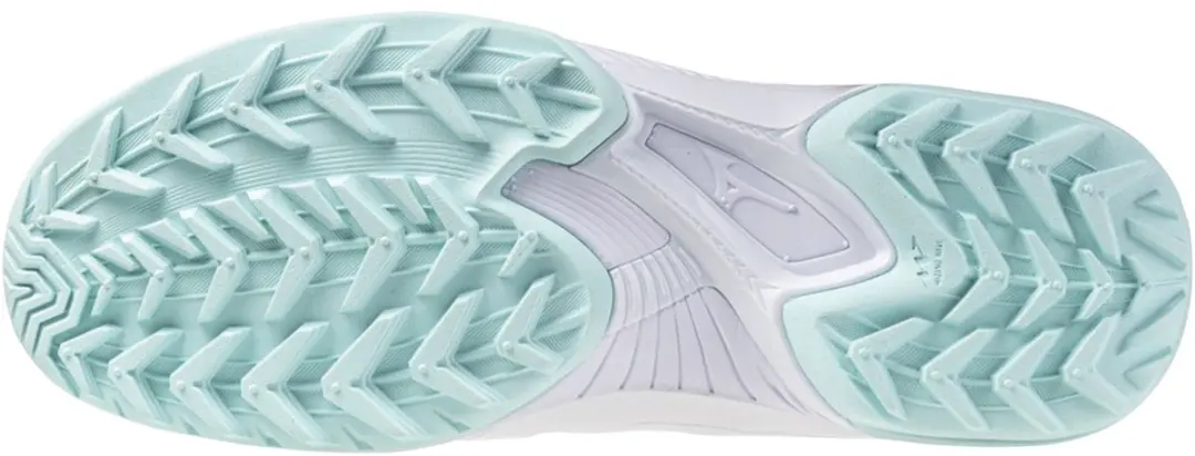 Mizuno Wave Panthera 2 Sportschoenen - Maat 42 - Wit/Lichtgroen/Zilver/Zwart