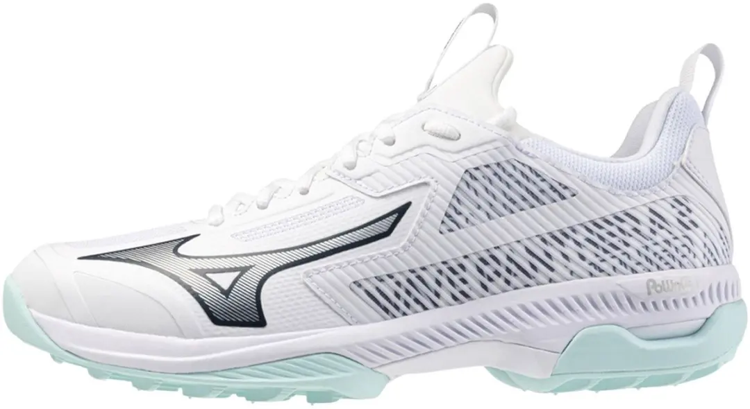 Mizuno Wave Panthera 2 Sportschoenen - Maat 42 - Wit/Lichtgroen/Zilver/Zwart