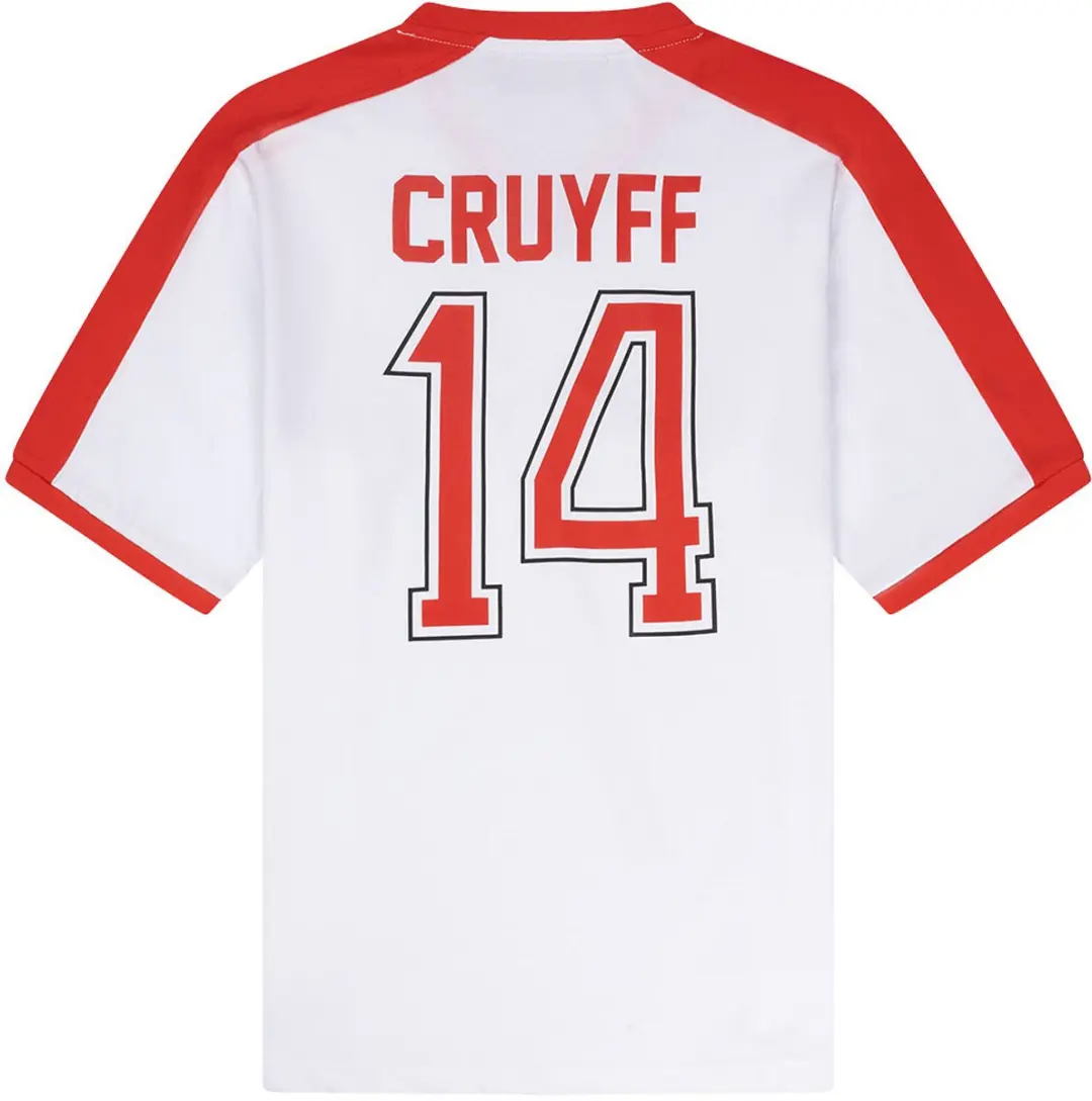Cruyff Washington Diplomats Retro Voetbalshirt 1980 - L - Wit