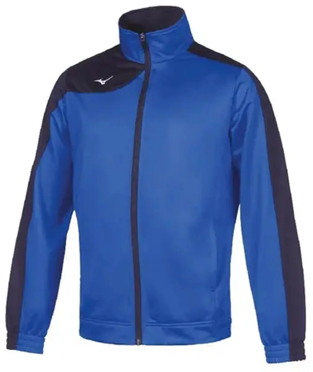 Mizuno Team Kobe Knitted Trainingspak M - Zwart/Zwaar Blauw